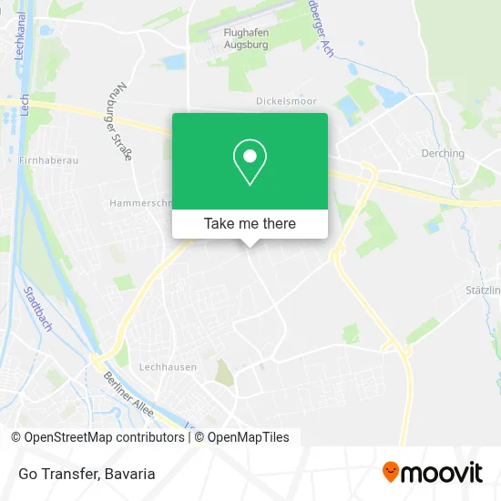 Go Transfer map