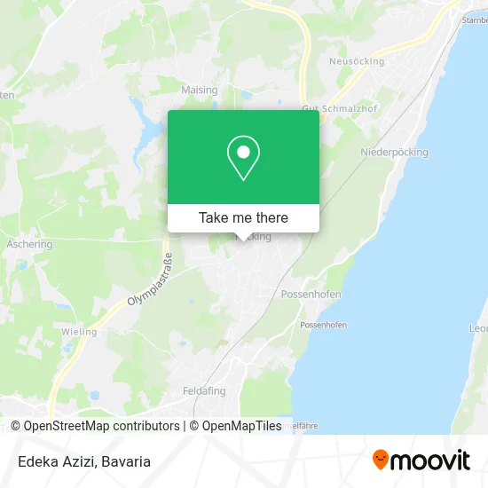 Edeka Azizi map