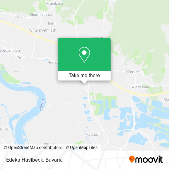 Edeka Haslbeck map