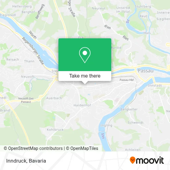 Inndruck map