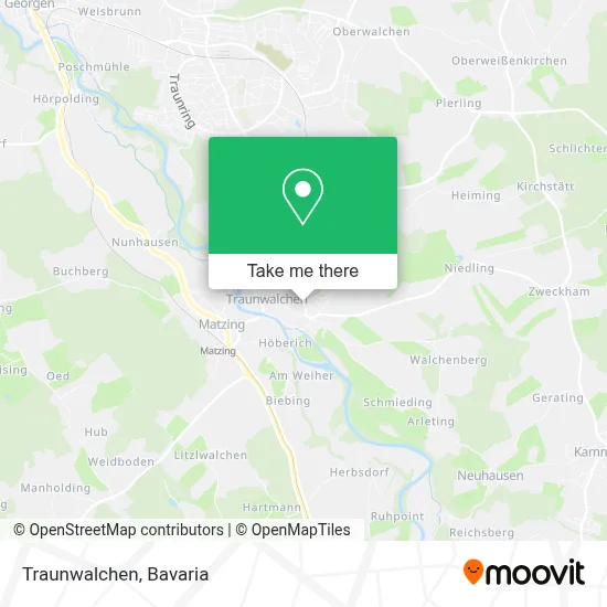 Traunwalchen map
