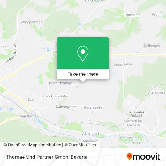 Thomae Und Partner Gmbh map