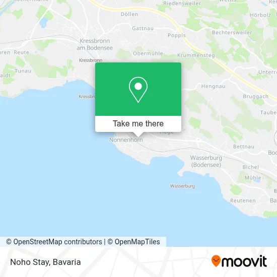 Noho Stay map
