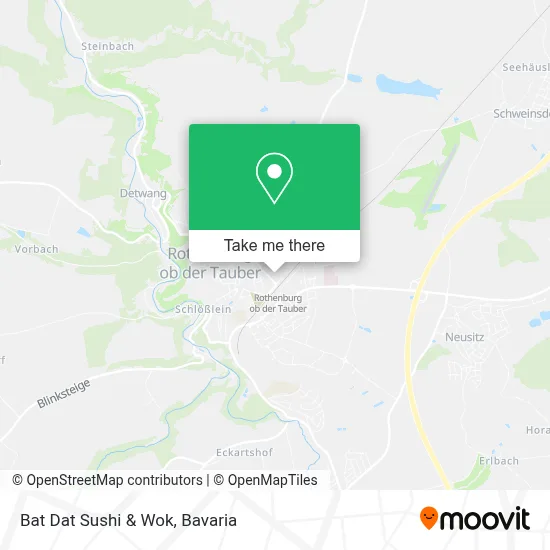 Bat Dat Sushi & Wok map