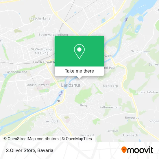 S.Oliver Store map