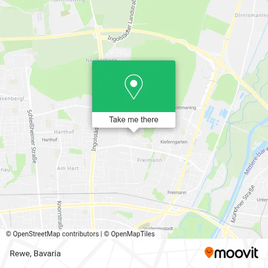 Rewe map