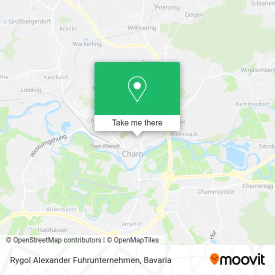 Rygol Alexander Fuhrunternehmen map