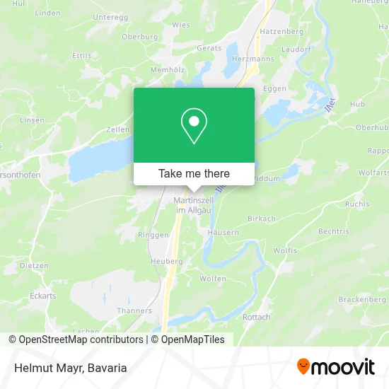 Helmut Mayr map