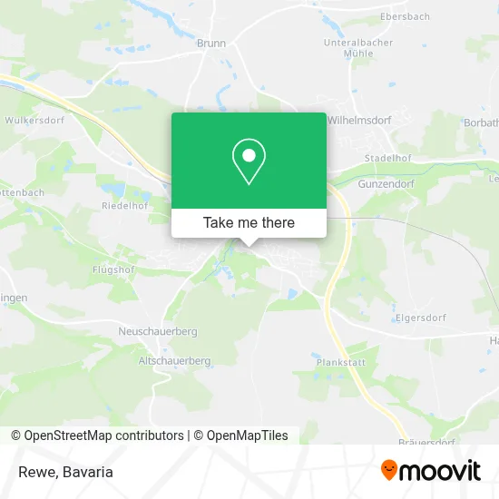 Rewe map
