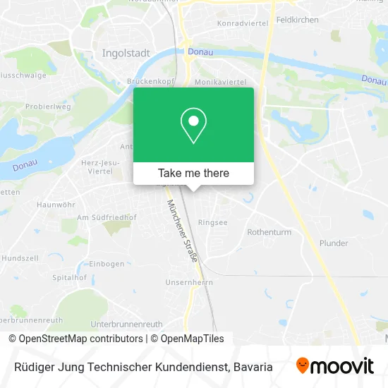 Rüdiger Jung Technischer Kundendienst map
