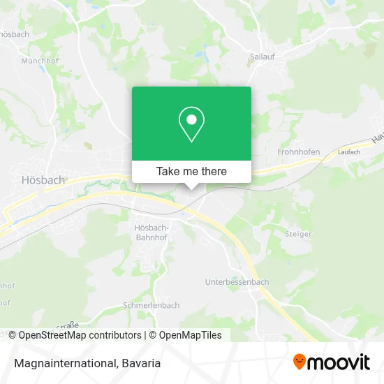 Magnainternational map