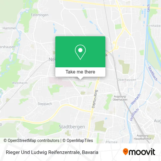 Rieger Und Ludwig Reifenzentrale map