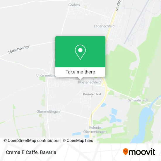 Crema E Caffe map