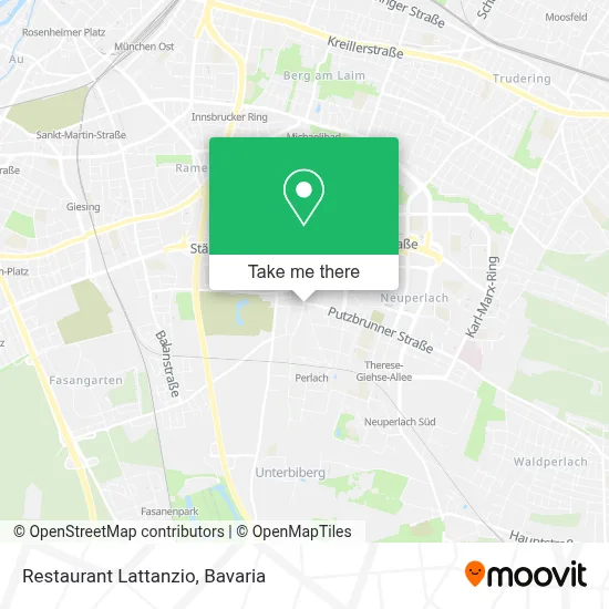 Restaurant Lattanzio map