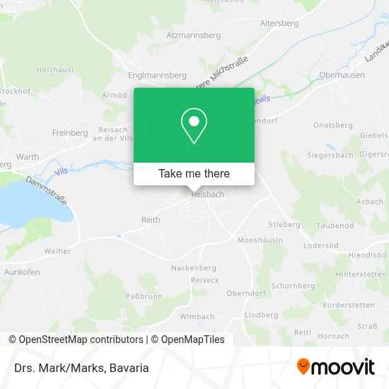 Drs. Mark/Marks map