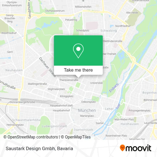 Saustark Design Gmbh map