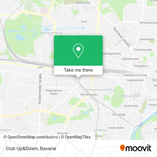 Club Up&Down map
