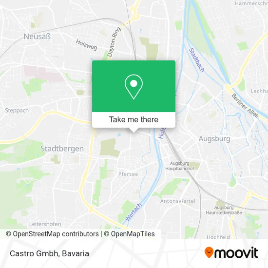 Castro Gmbh map