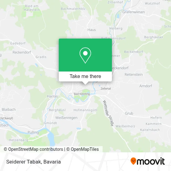 Seiderer Tabak map