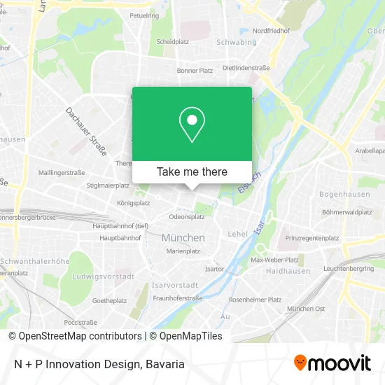 N + P Innovation Design map