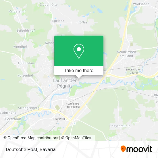 Deutsche Post map