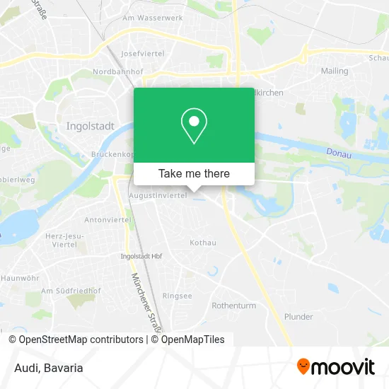 Audi map