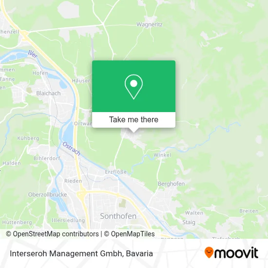 Interseroh Management Gmbh map