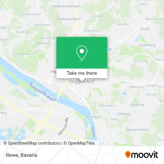Rewe map