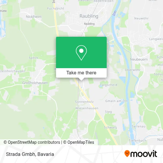 Strada Gmbh map