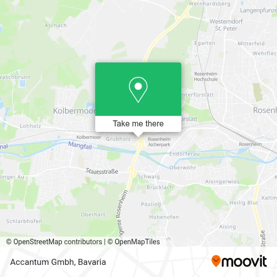Accantum Gmbh map