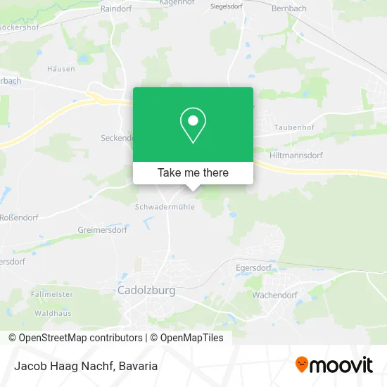 Jacob Haag Nachf map