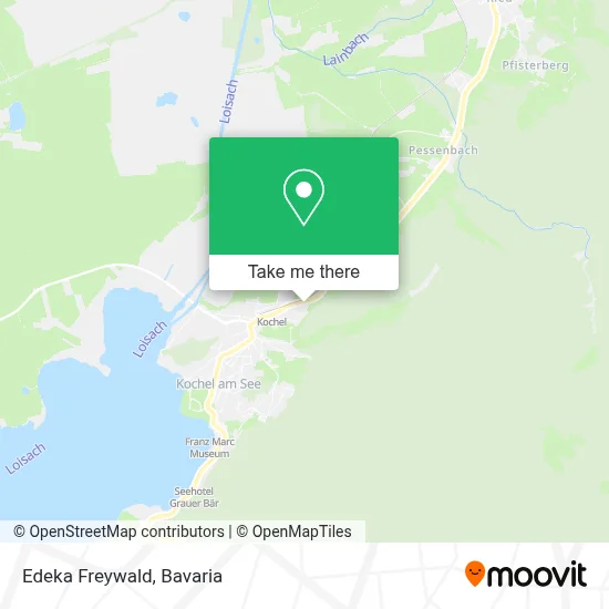 Edeka Freywald map