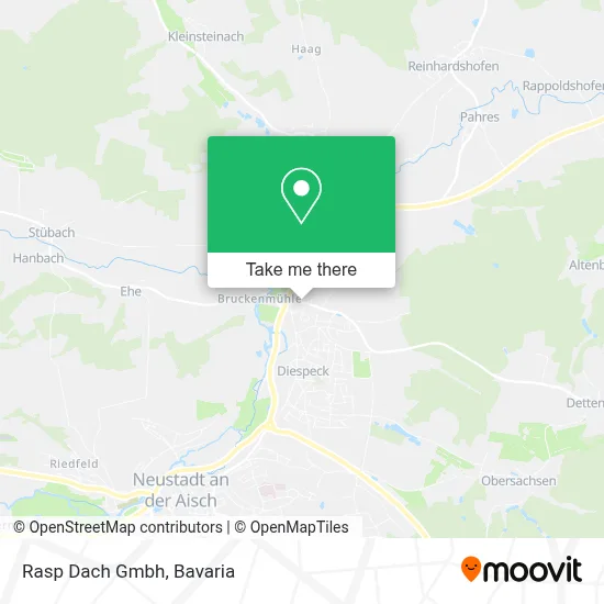 Rasp Dach Gmbh map