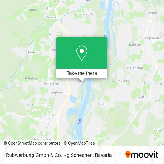 Rübwerbung Gmbh & Co. Kg Schechen map