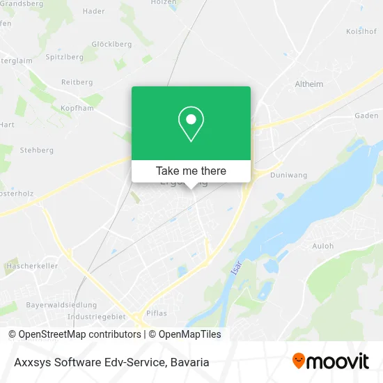 Axxsys Software Edv-Service map