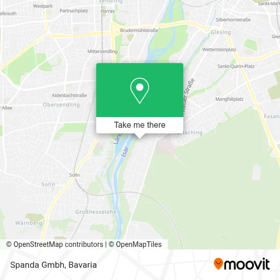 Spanda Gmbh map
