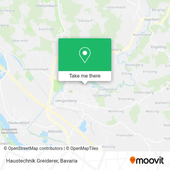 Haustechnik Greiderer map