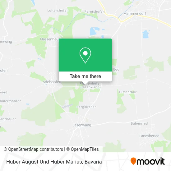 Huber August Und Huber Marius map