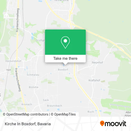 Kirche In Boxdorf map