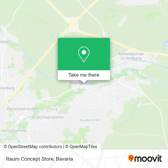 Raum Concept Store map