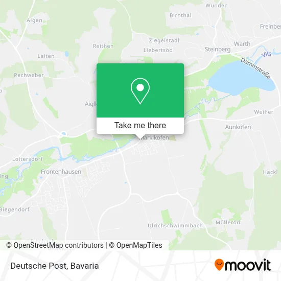 Deutsche Post map