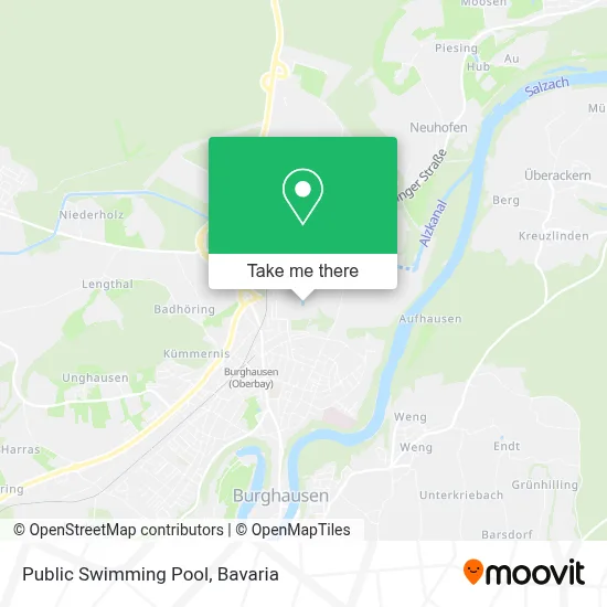 Freibad map