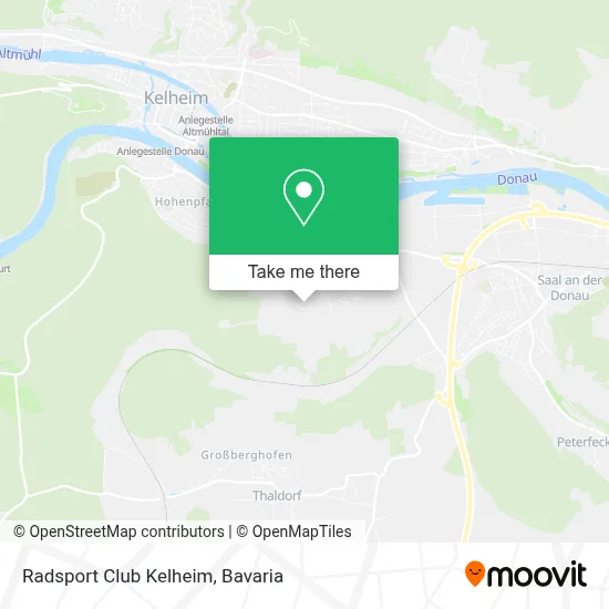 Radsport Club Kelheim map