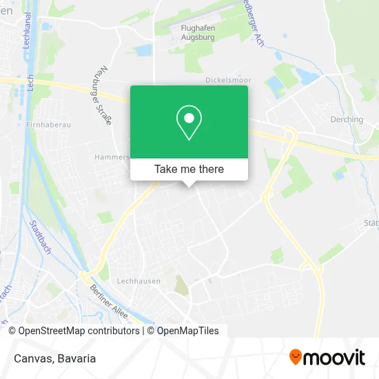 Canvas map
