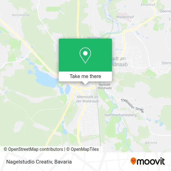 Nagelstudio Creativ map