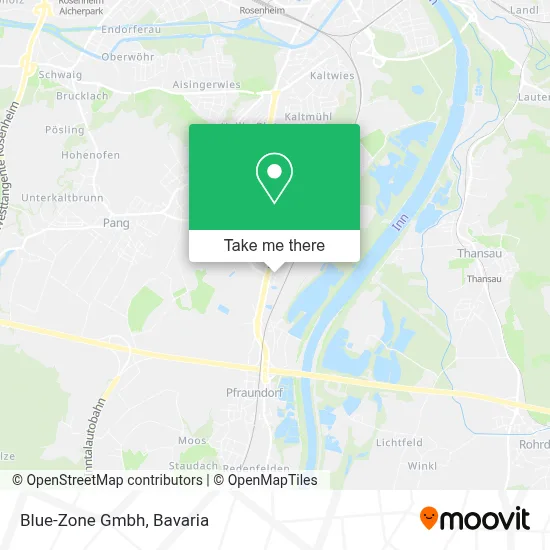 Blue-Zone Gmbh map