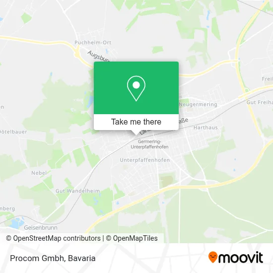 Procom Gmbh map