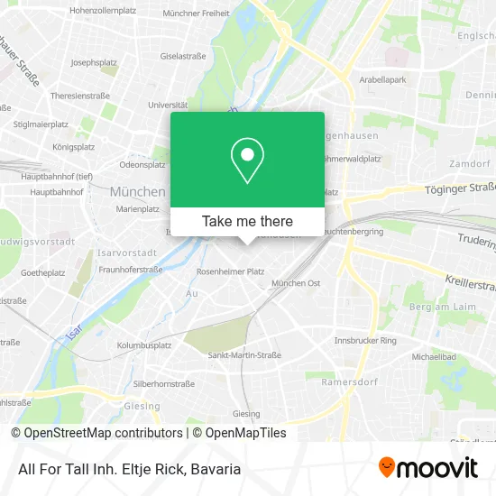 All For Tall Inh. Eltje Rick map