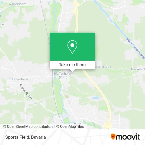 Sports Field map
