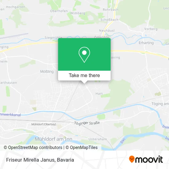 Friseur Mirella Janus map